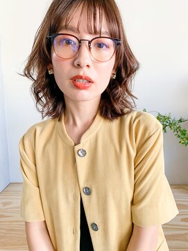 アンアミ キチジョウジ(Un ami Kichijoji) 【unami】ミディアムパーマ×大人ヘア　澤田杏奈