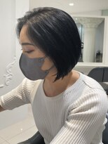 エアー 青山(AIR)&nbsp;ワンレンボブ/ブルーブラック