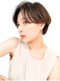 【La fith】大人かわいいマッシュショート×グレージュカラー