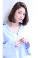 オーロ 池田店(ORO)&nbsp;ことりベージュ大人かわいい小顔スリークボブ大人ボブ