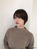 ヘッズ 市川(HEADS ex) 外ハネボブセクションカラーペールベージュグラデーションカラー