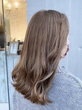 フロープ(frope) fropeブリーチありミルクティーベージュ @島尻