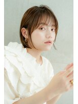 アイディール(:ideal)&nbsp;秋のブラウンカラー×ショートボブ