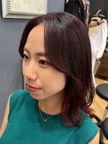 アルター(aL ter)&nbsp;韓国風前髪カット［黒髪/グレーベージュ//前髪パーマ］