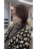 ボブ/黒髪/グレー/韓国ボブ/髪質改善[鹿児島中央駅]