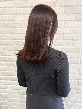 シュエール(Chuaile) 外ハネツヤミディアム20代30代40代/髪質改善