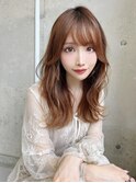 イヤリングカラー 縮毛矯正 韓国風 ダブルカラー 髪質改善_4403
