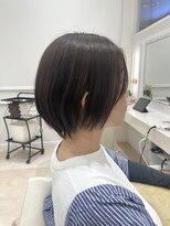 フェリーアヴェダハルミ(FEERIE AVEDA HARUMI)&nbsp;丸みショートボブ