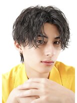 オーシャントーキョー ウエスト 心斎橋(OCEAN TOKYO WEST) 波巻きパーマツイストスパイラルパーマツーブロックウルフ