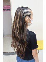 エクステ専門店ミキ 横浜店(MIKI)&nbsp;【キッズ学生ダンス】ハーフコーンロウ★ロングウェーブエクステ