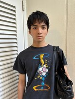 オン眉メンズショート