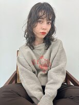 ウェーブミディアムボブパーマプードルパーマ