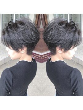 グランジュテ(grandjute) レイヤーカット★ショート★髪質改善★イルミナカラー★ボブ