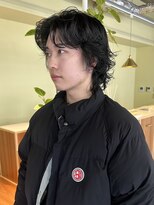 ロジェ(loje) 【loje】センターパートウルフ/似合わせカット