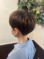 ヘアーズ ラブリージョブリー(hair's Lovely Jubbly) 【玉木】ナチュラルブラウン刈り上げマッシュ