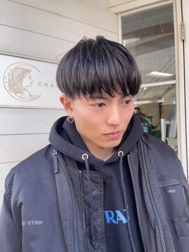 アミュレ(Amule) 橋本汰斗ハイライトマッシュショート刈り上げメンズ髪型