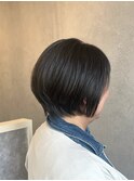 【LAMP HAIR DESIGN 堀田】黒髪ショートボブ/40代50代/