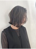 #イメチェン#外ハネボブ#美髪#丸型#ミニウルフa40