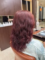 ウィーブ 成田店(Weve)&nbsp;ホワイトグレージュ/デジタルパーマ／チェリーブラウン/成田