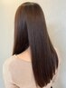 顔回り縮毛艶髪HITA縮毛矯正+カット+贅沢３STEPトリートメント(BIMERA)9000円