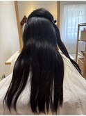 髪質改善ストレート！