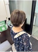 白髪ぼかしハイライト