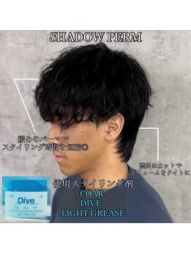 エイル 北堀江(Eir) シャドウパーマ×マッシュウルフ