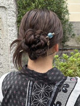 デューヘアー(due hair) ヘアセット/ヘアアレンジ/結婚式お呼ばれヘア