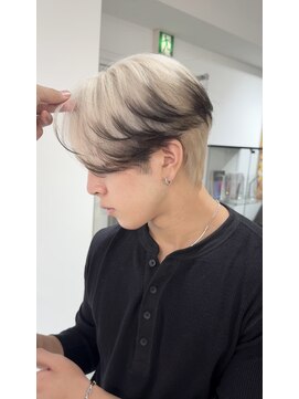 メンズペレ 渋谷(MEN'S PELE) MEN’S HAIR/ブルーブラック/フェザーパーマ/渋谷