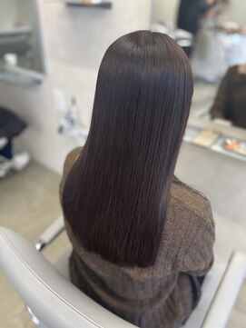 ユニック コウベ(unique KOBE) 髪質改善カラー×艶髪×オリーブグレー×秋冬カラー×神戸三宮