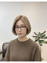 サイズ バイ グリットアヴェダ ららぽーと海老名店(XXXY'S by grit AVEDA)&nbsp;白髪ぼかしハイライト・ボブ