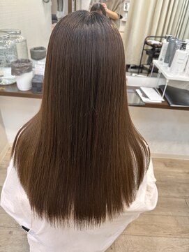 髪質改善ストレート