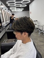 ザ クロー(THE CROW)&nbsp;金メッシュ×フェザーパーマ