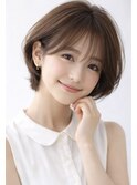 丸みショート