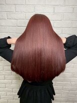 リコヘアー(LiCO HAIR)&nbsp;那覇/イメチェン/ピンクベージュ/アンブレラカラー/前髪