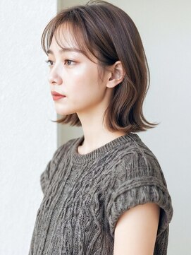COVER HAIR ACADEMY 北浦和【カバーヘア アカデミー】北浦和西口店【4/6 OPEN(予定)】 小顔くびれヘアミディアム×透明感カラーアッシュベージュp