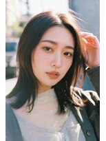 コートフィールエー(CO_T feel.a)&nbsp;結べる範囲のウルフレイヤースタイル