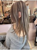 ハイライト ハイトーン ダブルカラー ブリーチ