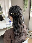 ゆるふわハーフアップ【横浜/ヘアセット/ヘアメイク】