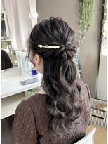 ジェミータ 横浜&nbsp;ゆるふわハーフアップ【横浜/ヘアセット/ヘアメイク】