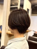 アンプリュス リアン(1+ Unplus lien)&nbsp;大人前下がりショートボブアッシュブラウンカラー/亀戸