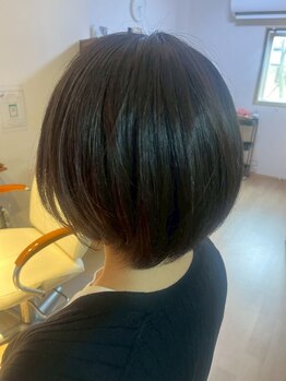 ロハスサロン(LOHAS SALON)の写真/白髪をきちんと染めたい大人女性に◇低刺激カラーでお肌にも優しく、根本からキレイに染まる◎［白髪染め］