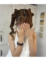 トータルビューティーサロン ディーグレース(TotalBeautySalon D.Grace) リボンツインテール