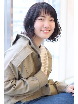 コワファースト 大分(COIFF1RST) ダークブラウンなちゅらるボブ