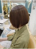 【Lond佐野】クセストパー切りっぱなし重めボブ 縮毛矯正