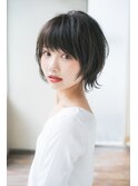 【Un ami】《増永剛大》家でも簡単、外ハネショートボブ