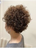 【新宿ペネロープ】外国人風ショートスパイラルパーマ　担当 RYO
