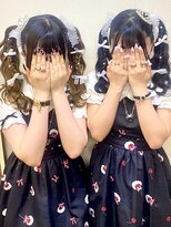 ヘアセットアップス(UP's)&nbsp;お揃いで可愛すぎる(*^-^*)『仲良しふたごヘアセット～♪』