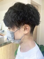 クオル 立川(QOL)&nbsp;ツイストパーマ無造作パーマメンズマッシュ刈り上げツーブロック