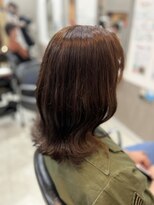 ヘアアンドメイク 心座(hair&make)&nbsp;暖色オレンジ　福田昌子